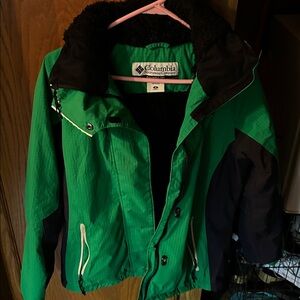 Columbia Women’s Green and Black Jacket